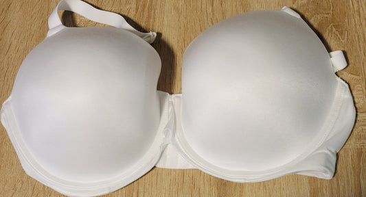 White 3DDD bra