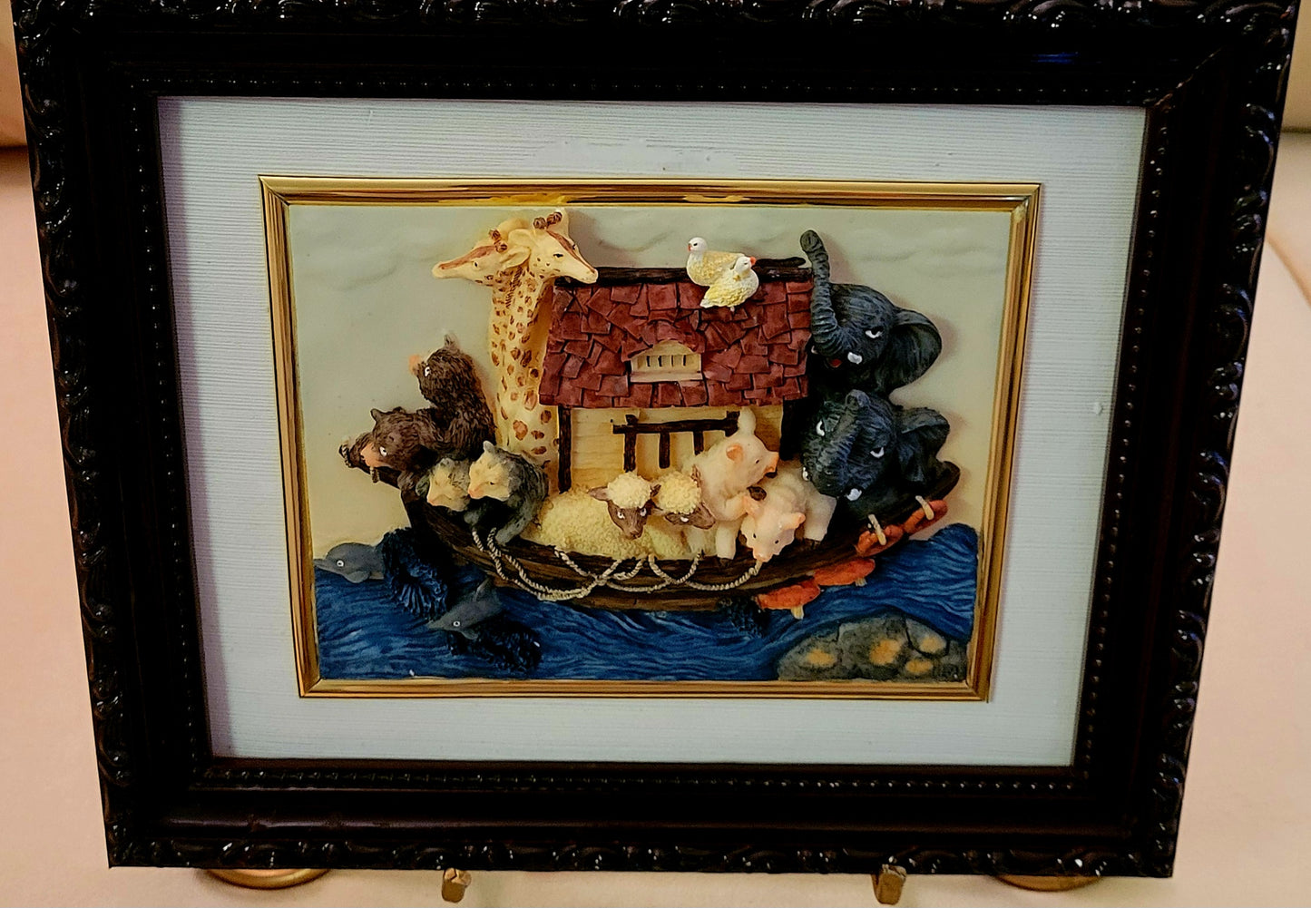 Noah's ark framed art